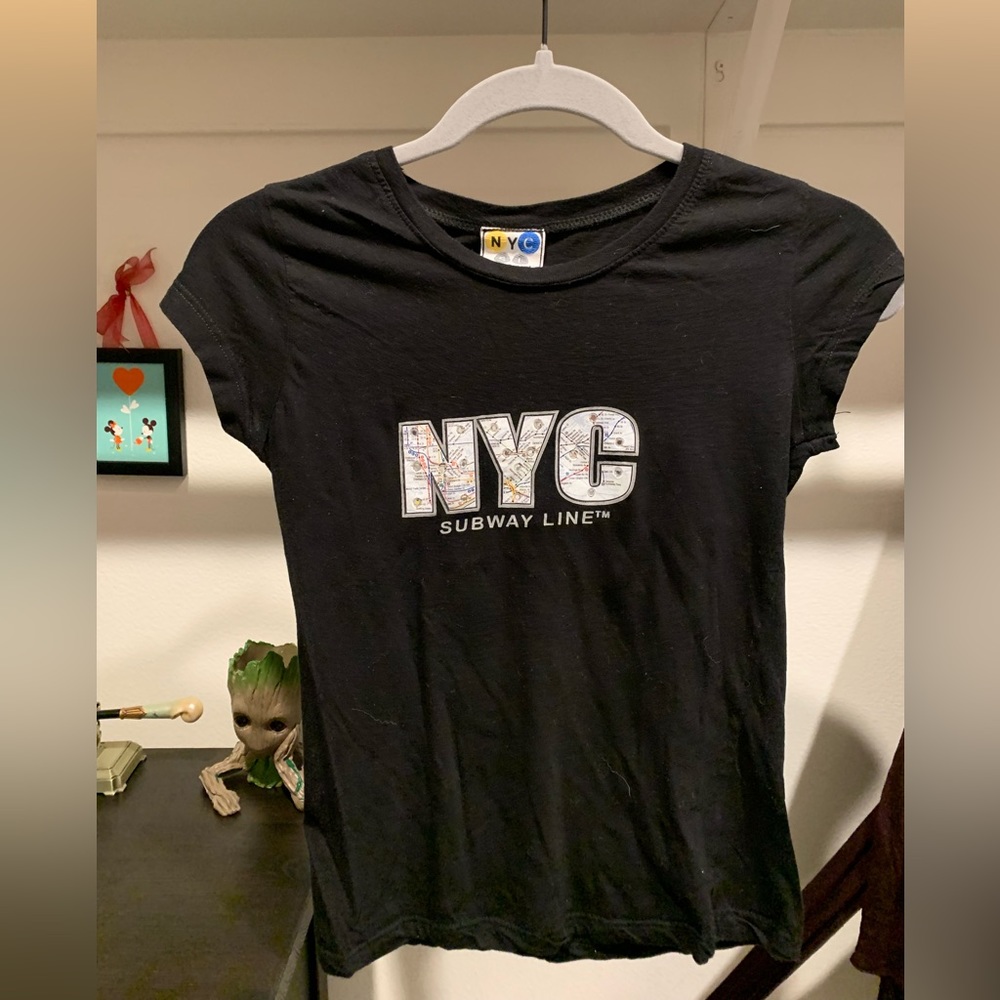 Y2K NYC Subway Line Shirt